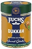 Fuchs Gewürze Gourmet Selection Naher Osten-Afrika – Dukkah Gewürzmischung, nachfüllbarer Gewürz Mix, zum Verfeinern von Fisch und Lamm, vegan, 50 g