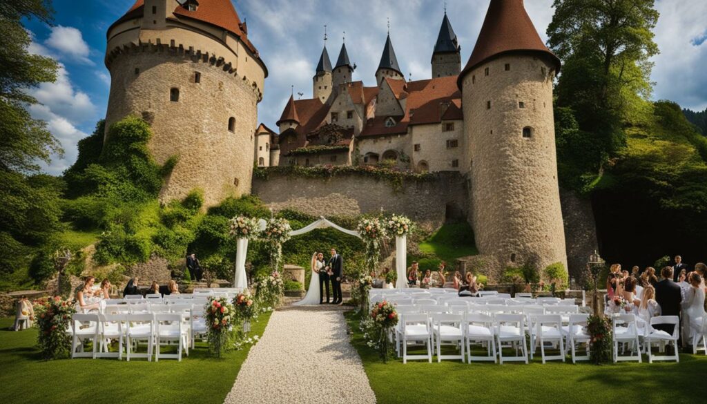 Hochzeit auf Burg Kreuzenstein